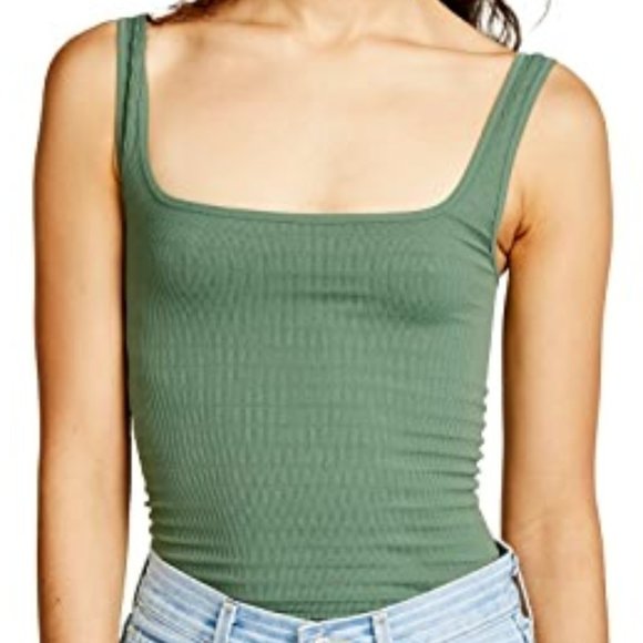 Free People Tops - Intimately by Free People Moss Seamless Ribbed Fitted Tank Cami; XS/S